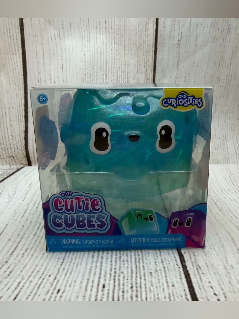 ORB Cutie Cubes Blue Squishy Squeezy Fidget Sensory